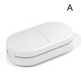 thumbnail image 4 of HLONK Pill Cutter For Small Pills Tablet Storage Splitter Guard Case with 2Color, 4 of 9