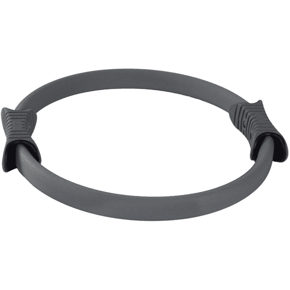 Power Systems 15" Pilates Ring (Moderate Resistance), Exercise Ring with Foam Cover & 2 Molded Handles