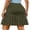 Army Green, variant on Women's Tennis Skirts with Pockets Knee Length Skirts with Shorts Modest Pickleball Clothes Tummy Control Skort
