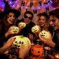 thumbnail image 4 of UALSRZL Halloween Pumpkin Squeeze Toys, Slow Rise Glitter Dumpling Squishies, Cute Pumpkins Stress Ball Gifts for Adults Anxiety Relief Office, Gold, 4 of 8