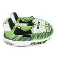 thumbnail image 4 of RAVE Sports Warrior II Double Seat Inflatable Towable Tube, Green, 4 of 11