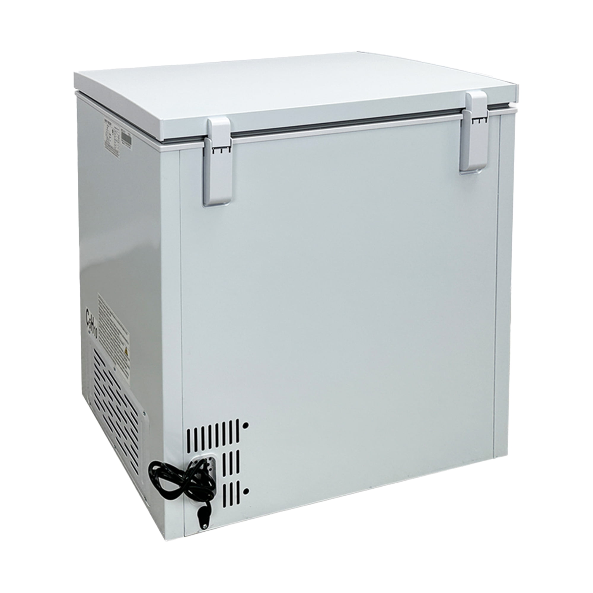 33 in. Chest Freezer 7.2 Cu. Ft. Deep Freezer with Top Open Door, White