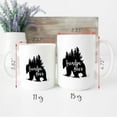 thumbnail image 4 of Personalized Grandpa Bear Coffee Cup White Glossy Mug Grandpa Mug Father's Day Gift Grandparent's Day Grandpa To Be Pregnancy Announcement Dad Gift, Father’s Day Mug, Gifts For Dad, Unique Fathers Da, 4 of 4