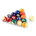 thumbnail image 3 of Tignapoo Children's Billiard Ball Set - 38MM, Complete with 7 Striped and 7 Solid Balls, Black Eight Ball, and White Cue Ball, Durable Polyester Resin for Training and Fun, 3 of 6