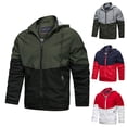 thumbnail image 7 of Tejiojio Man Overcoat Fall And Winter Clearance Men's Jacket Mid-length Casual Outdoor Hooded Plus Size Jacket Spring And Autumn Clothes, 7 of 7