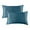 Navy, variant on Lavender Satin Pillowcase Pillows Cases Pillowcase Cover 2PCS (20x26 inches) Satin Pillow Covers With Envelope Closure