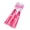 pink, variant on Colorful Bike Handlebar Streamers Girl Boys Bike Tassels Ribbon Ornaments Cycling Decorate Accessory Easy to Install