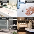 thumbnail image 6 of SKYSONIC Faucet Absorbent Mat 3 Pcs Marble Texture Kitchen Faucet Splash Catcher Washable Counter Drying Pads Behind Faucet for Kitchen Bathroom, 6 of 7