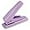 Purple, variant on TACYKIBD Single Hole Puncher Handheld 1/4 Inches Hole Punch, 20 Sheet Paper Punch Capacity Metal Hole Puncher with Skid-Resistant Base for Paper, Chipboard, Art Project, Purple