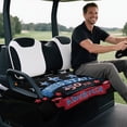 thumbnail image 4 of Yuyamidu 250th Anniversary American Flag Golf Cart Seat Covers for 2 Passenger Golf Cart Rear Seat Cover with Front Pockets Patriotic Golf Cart Seat Blanket, 4 of 7