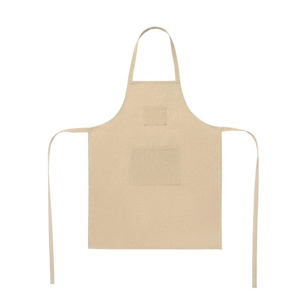 Mandil reciclado, - Mandil sayer beige 59 x 76.5