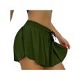 thumbnail image 3 of Jupe-short de Sport pour Femmes, Jupe Taille Haute Unie avec Short Intégré, 3 of 3