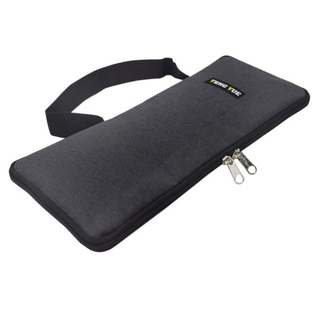 Funda para teclado de PC, funda de viaje a prueba de golpes para teclados mecánicos, sencilla, con correa para el hombro, bolsa portátil versátil para