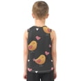 thumbnail image 3 of Birds Hearts Valentine Vest Undershirt Tank Top Sleeveless Quick Dry L, 3 of 7