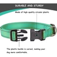 thumbnail image 3 of Minzimin 2pcs Reflective Nylon Dog Collars 2pcs,with Quick Release Buckle,Adjustable Safety Nylon Collars for Small Medium Large Dogs, 3 of 6