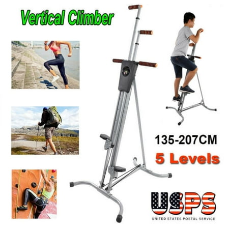 Vertical Climber Cardio Machine Exercise Stepper Workout Fitness Gym Equipment