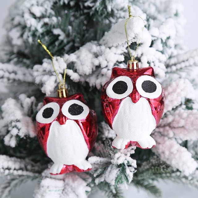 Adornos navideños de plástico, medias navideñas, muletas, colgantes, pequeños colgantes, accesorios de decoración para árboles de Navidad