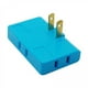 thumbnail image 1 of Extensor de toma de corriente,Adaptador extensor de enchufe de pared de 3 vías,Mini enchufe giratorio de 2 clavijas giratorio,Adaptador de enchufe de extensión 3 en 1 giratorio plegable,Mini, 1 of 8
