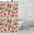 thumbnail image 4 of Sigee Rose Flowers for Waterproof Fabric Shower Curtain 72" W x 72" H for Bathroom Shower Curtain, 4 of 5
