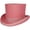 Pink, variant on Wool Top Hat for Men, Magician Hat, Formal Tuxedo Hat, Mens Tophat Christmas Cap, Victorian Topper Hats Gentlemen Hat Jazz Cap