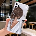 thumbnail image 1 of Fundas para iPhone 8 7 14 Plus 11 Pro XS MAX XR X Coque para iPhone SE 2020 11 12 13 mini Pro Max funda de moda café para mujer Tan Jianjun unisex, 1 of 2