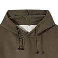 thumbnail image 5 of Yutgune Men's Big & Tall Pullover Hoodie, Solid Long Sleeve Hooded Sweatshirt with Drawstring, Sizes M-5XL, 5 of 7