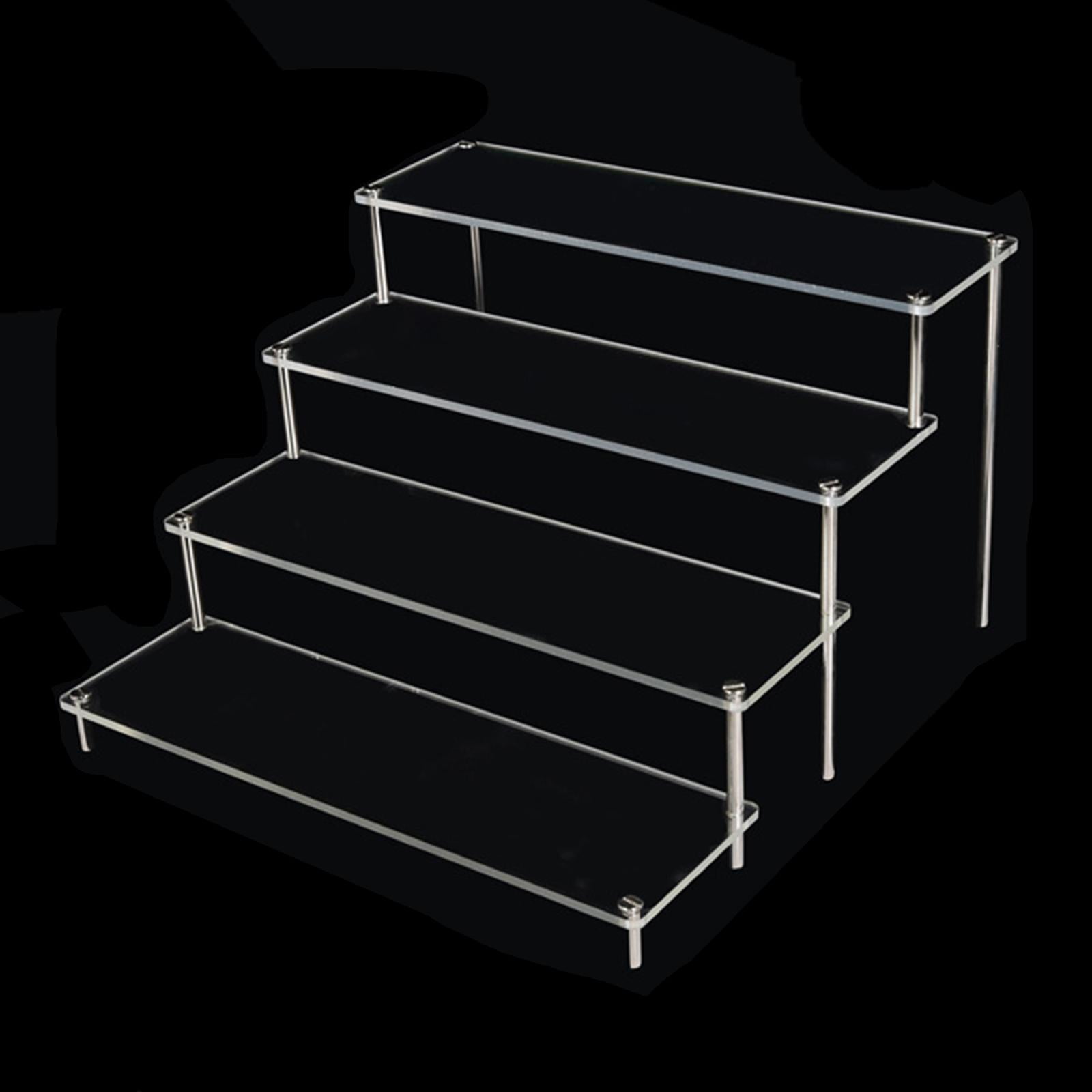 Multifunction Acrylic Display Riser Shelf Collectibles Figure Model Car ...