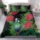 thumbnail image 2 of Nueva Zelanda Tui Pájaro Ropa de Cama de Navidad Maori Helecho Mezcla Pohotukawa LT14, 2 of 6