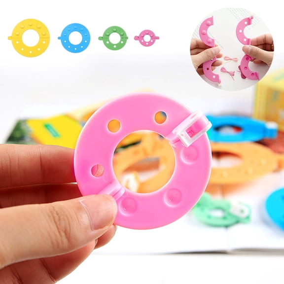 OUNONA craft pompoms Pompom Maker Random Color 8pcs Fluff Ball for DIY Projects Adults