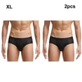 thumbnail image 3 of Qarigey 2 piezas de ropa interior y Sexy súper elástica para hombre, ropa interior para hombre, calzoncillos sexys para hombre, cuerpo Ropa interior negro SG, 3 of 6