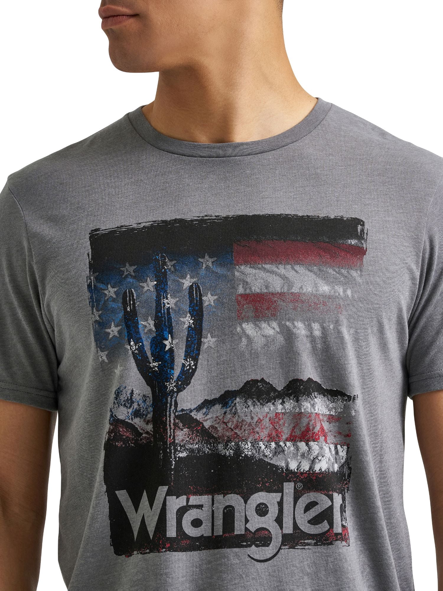 Wrangler® Men's and Big Men's Regular Fit Short Sleeve Graphic Tee, Sizes S-3XL