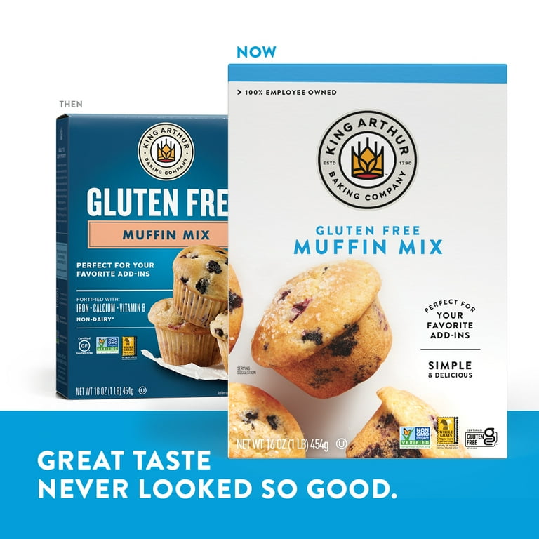 King Arthur Flour Gluten Free Muffin Mix 16 oz. Box
