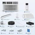 thumbnail image 4 of Ktaxon 12000BTU 110V Window Air Conditioner With WIFI And Remote, White, 4 of 14