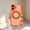 Orange, variant on Designed For iPhone 17 Phone Case,360° Rotatable Ring Adjustable Foldable Kickstand,Anti-fingerprinting Matte Translucent Back,Shockproof Heavy Duty Drop Protection,Phone Case,Purple