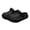 slippers 103#Black, variant on oqasdz Womens Slippers Summer Slide Sandals Thick Sole Comfort Clogs Slippers Solid Color Outdoor Beach Shoes with Non Design,Black
