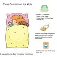 thumbnail image 5 of 6-PC Twin Complete Bed in Bag Comforter Bedding Décor Unicorn Baby Blue #4, 5 of 5