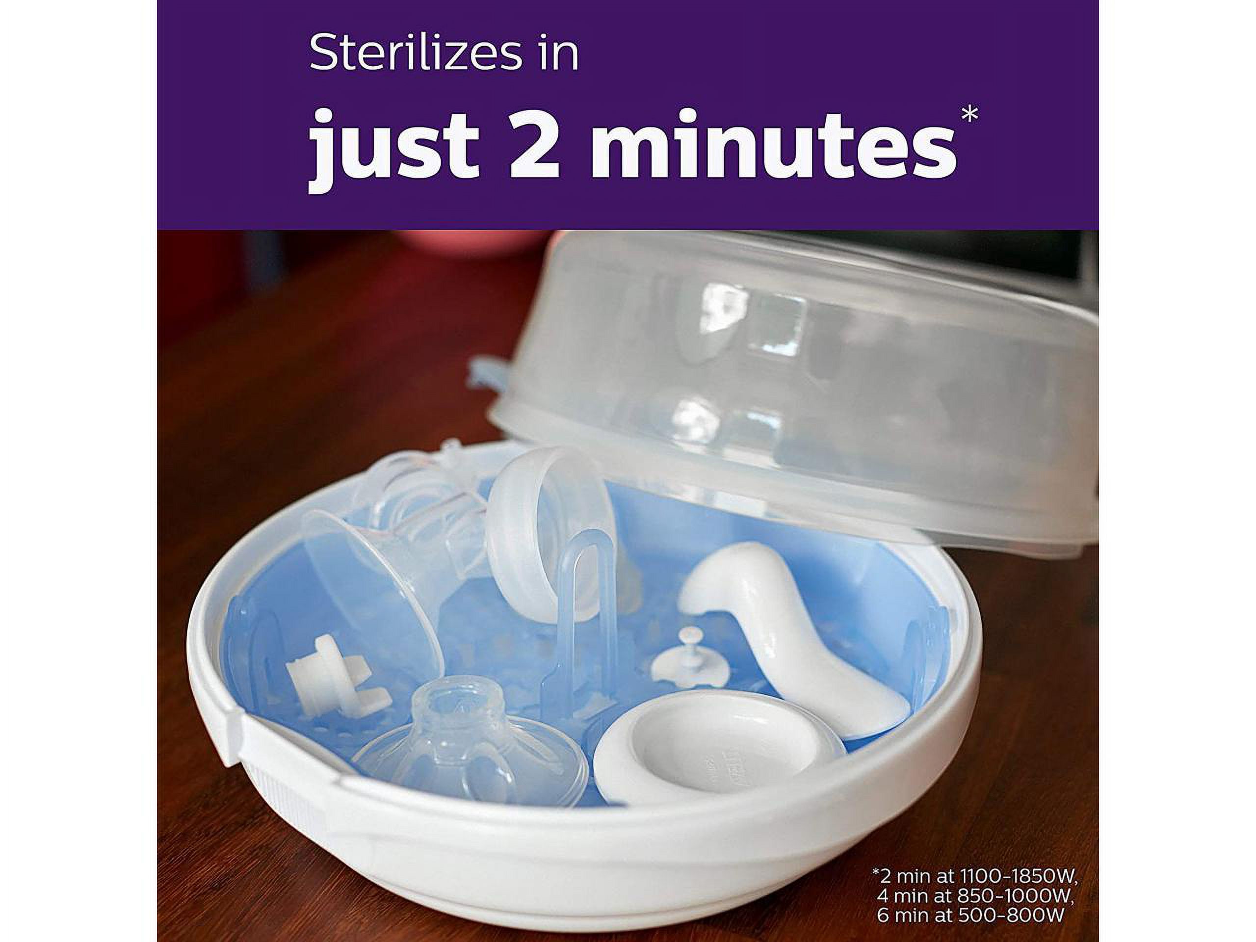 Philips AVENT Microwave Steam Sterilizer - image 4 of 5