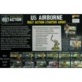 thumbnail image 2 of Wargames Delivered Bolt Action Miniatures - Warlord Games US Airborne Starter Set, 28mm Miniatures - 40 Bolt Action US Army, WW2 Model Kits, and Tank Model Kit Plastic Model Kits Military, 2 of 2