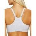 thumbnail image 2 of Playtex HEATHER MARLE Nursing Seamless Racerback Wireless Crop Bra, US Medium, 2 of 2