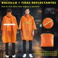 thumbnail image 3 of Poncho Impermeable Hombre Y Mujer Capas Impermiable Lluvia, 3 of 7