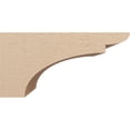 thumbnail image 3 of 12"W x 24"D x 12"H Wide Yorktown Rough Cedar Woodgrain TimberThane Corbel, Primed Tan, 3 of 6