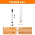 thumbnail image 2 of Uxcell Wood Furniture Repair Kit (Wood Markers + Wood Filler Paste + Wood Filler Stick) Touch Up Kit with Spatula for Repairing Scratches Cracks Holes on Wooden Floors Cabinet, Mahogany, 2 of 7