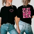 thumbnail image 2 of T-shirt "IN MY GIRL MOM ERA" Modern Style - Unisex T-shirt for Moms, Cute Design with a Meaningful Slogan., 2 of 6
