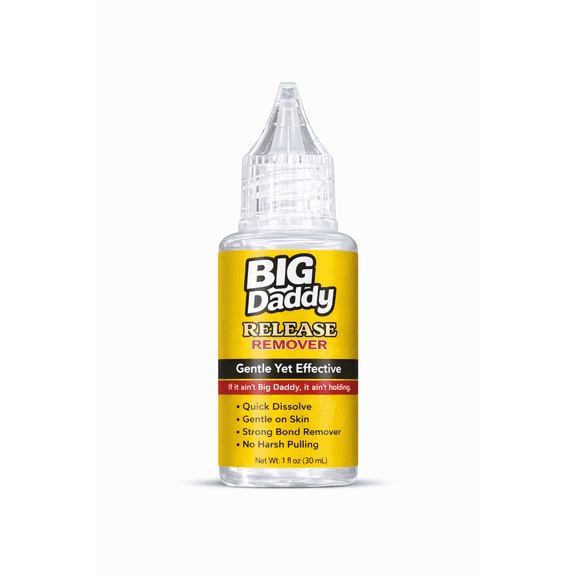Big Daddy Release Remover Wig & Toupee Adhesive Glue Solvent, 1 fl oz