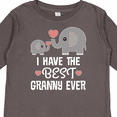 thumbnail image 4 of Inktastic Best Granny Ever Grandchild Gift Boys or Girls Long Sleeve Toddler T-Shirt, 4 of 5