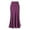A-Hot Pink187, variant on Bibifish Womens Skirts Elegant Satin Midi Zipper Skirts Solid Color Trendy Flowy High Waist Flared A Line Long Skirts For Ladies