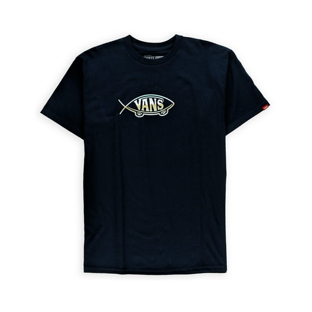 Playera vans negra sale