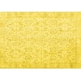 thumbnail image 1 of Ahgly Company Machine Washable Indoor Rectangle Persian Yellow Traditional Area Rugs, 8' x 10', 1 of 4