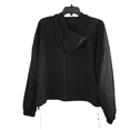 thumbnail image 2 of Ideology Womens Activewear Cropped Quarter-Zip Hoodie;Large, 2 of 7