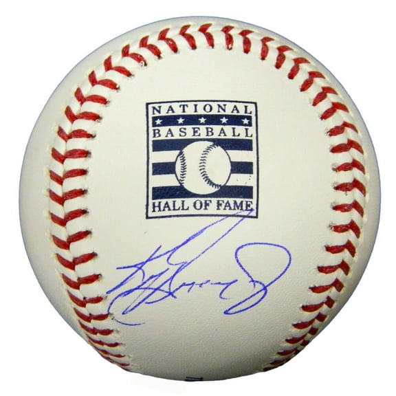 Ken Griffey Jr. Signed Rawlings Hall of Fame Logo Official MLB Baseball (Beckett)